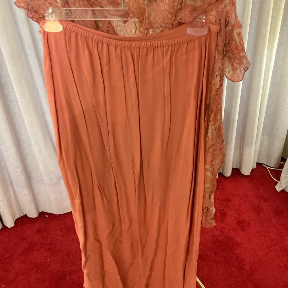 NWT Josephine Chaus Blouse with cami & skirt - Picture 5 of 10